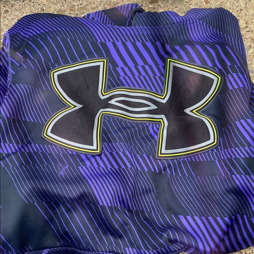 Under Armour Purple Graphic Hoodie